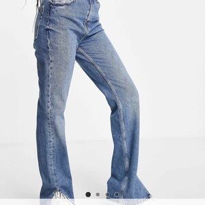 Pull&Bear High Rise Blue Jeans
